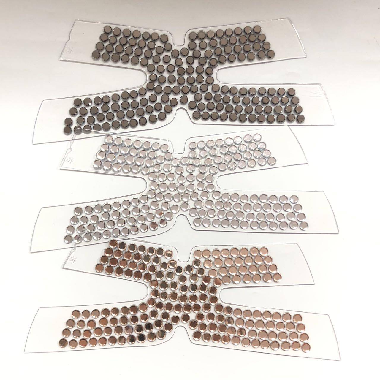 Customized Women's Semi-Finished Rhinestone CHARM Sandal Shoe Upper Elegant Decoration Accessories