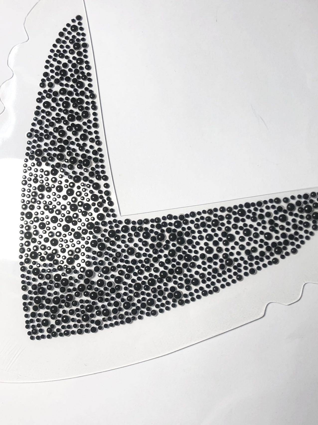 Rhinestone Circle Shoe Upper - Fashion Slip-On Sandal Strap Material for Summer DIY Shoes - Image 6