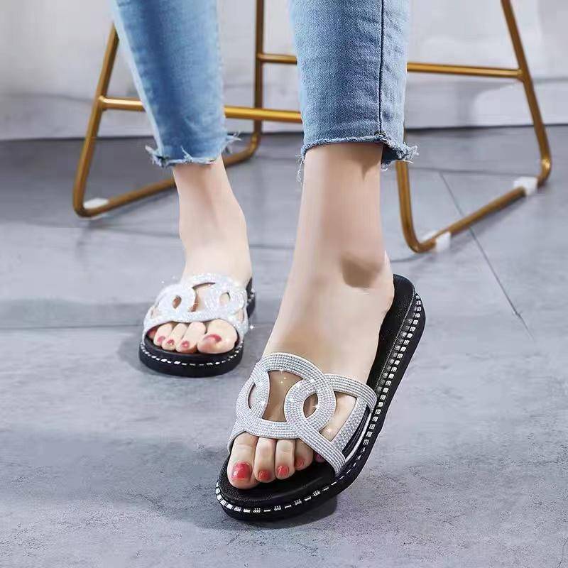 Wholesale Shoe Buckle Metal Women's Sandals Upper Decorative Rhinestone Accessories - Image 7