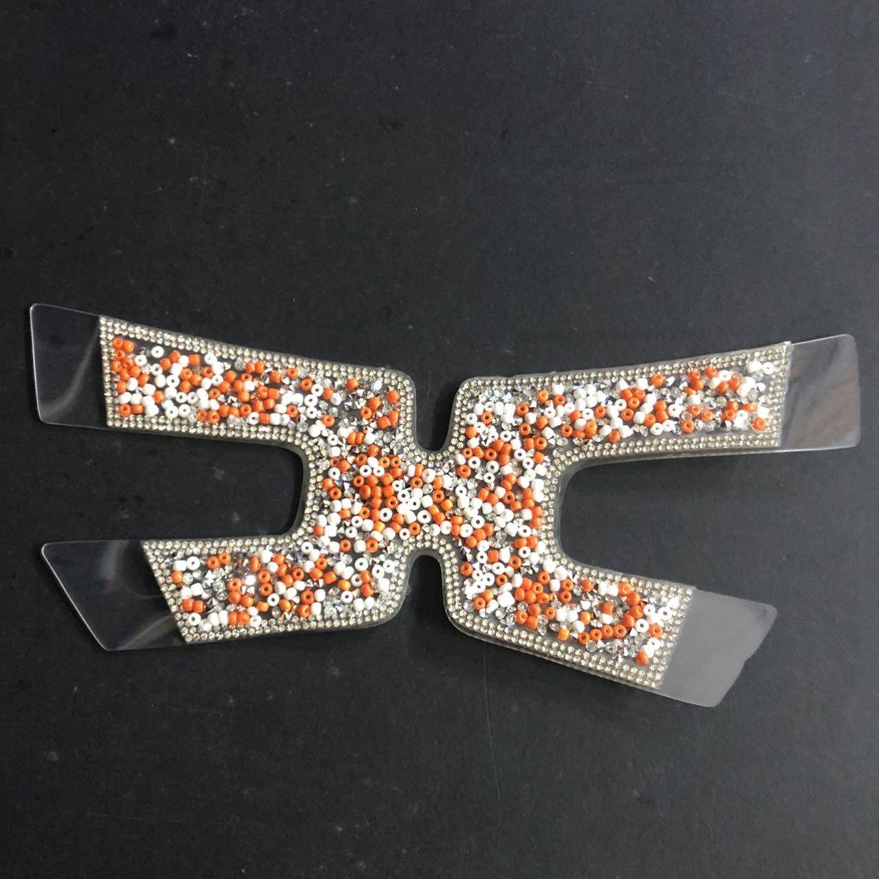 Women's Fashion TPU Shoe Clips with Rhinestone Decoration for Slipper Use - Image 4