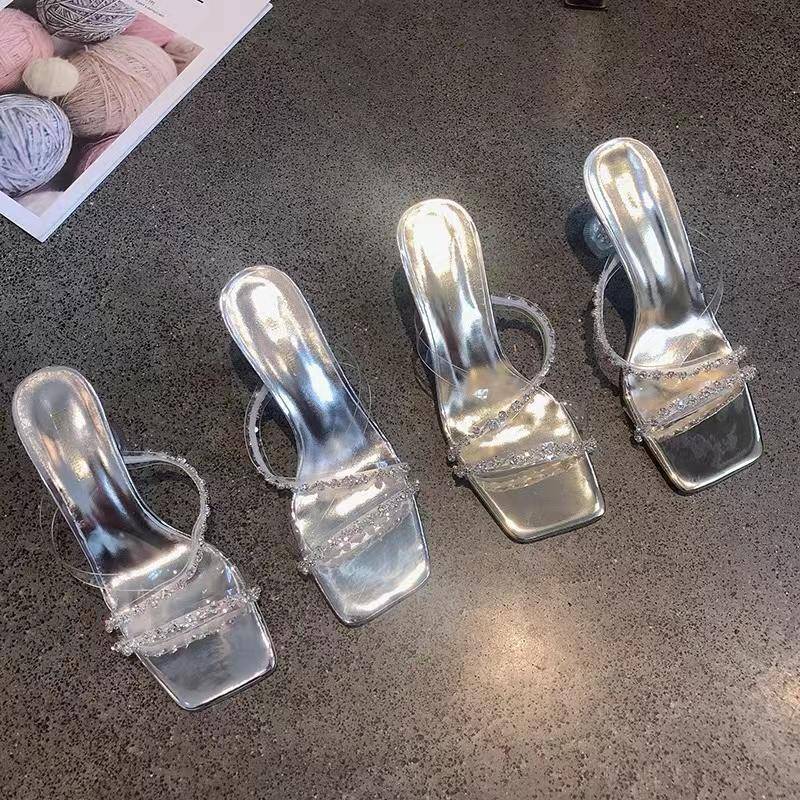 Hot Selling Crystal Diy Diamond Shoes Upper Lady Sandals Trimming Welt Ornament TPU Rhinestone Shoes Upper - Image 6