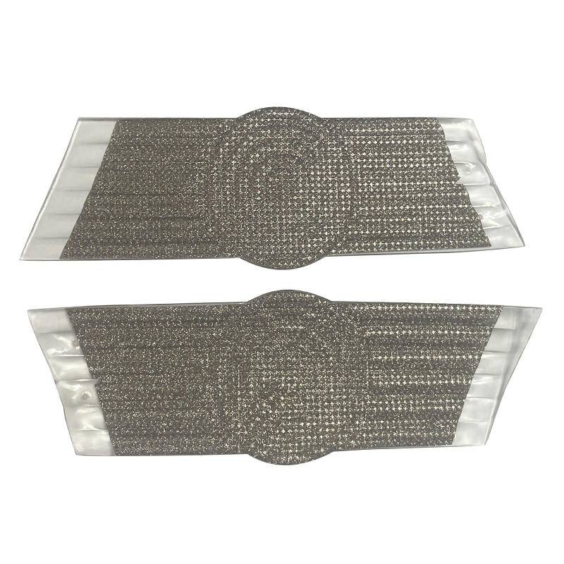 Rhinestone PU uppers new style rhinestone shoe accessories slippers & sandals accessories factory wholesale - Image 7