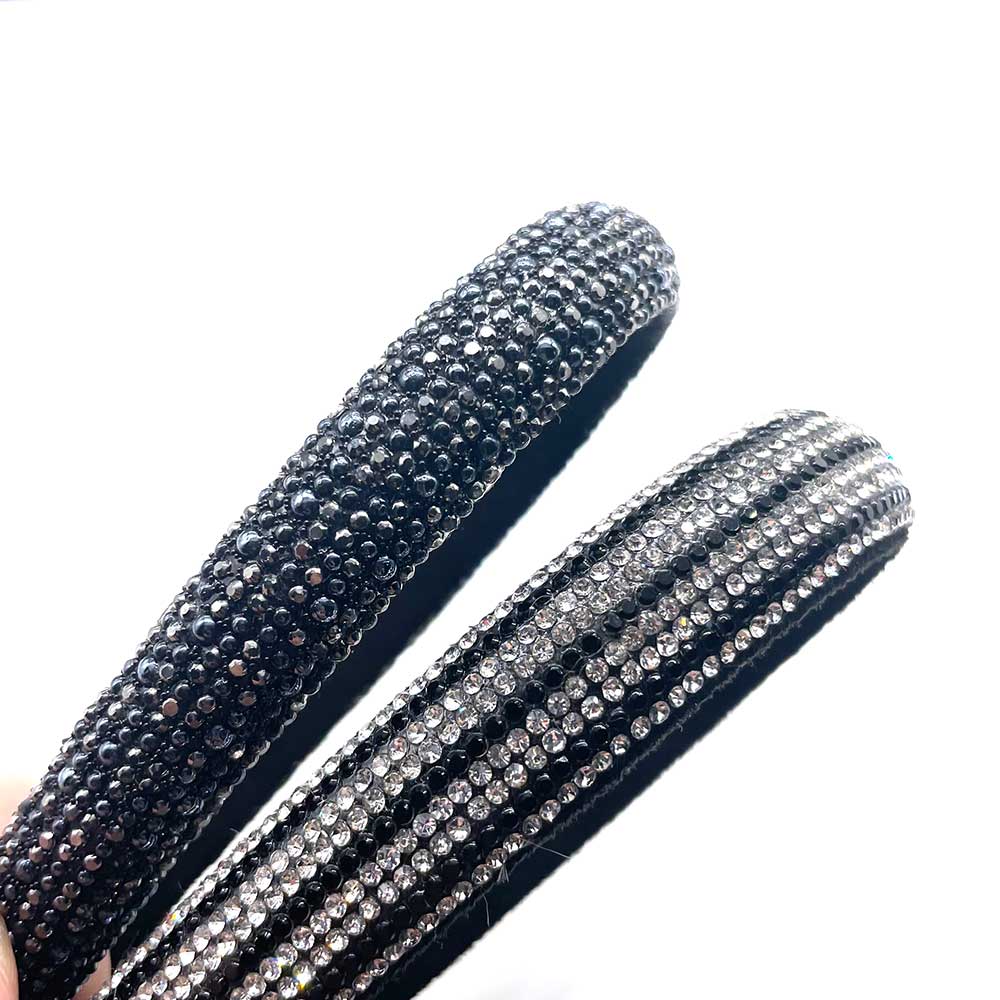 Striped Rhinestone String