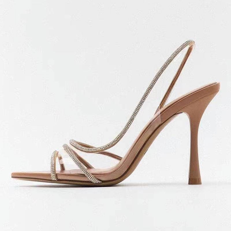 Hot Selling Crystal Diy Diamond Shoes Upper Lady Sandals Trimming Welt Ornament TPU Rhinestone Shoes Upper - Image 6