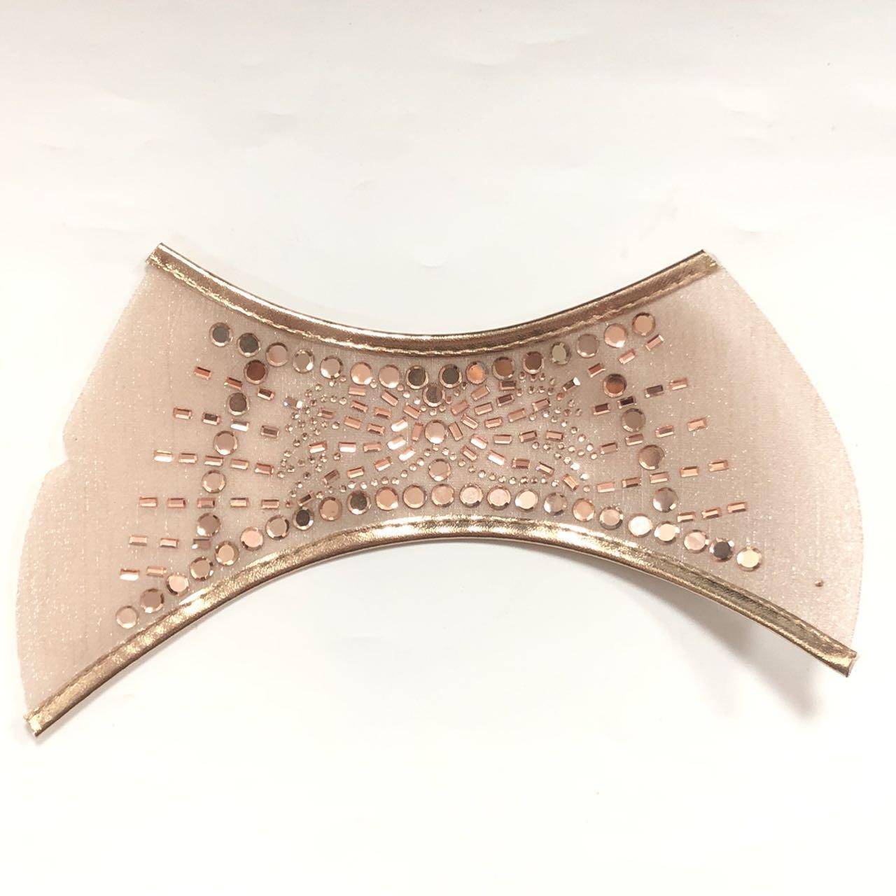 High Quality Handmade Semi-Finished Shoe Uppers, Mesh Composite Polyester Woven Rope Material for Sandals & Slippers - Image 3
