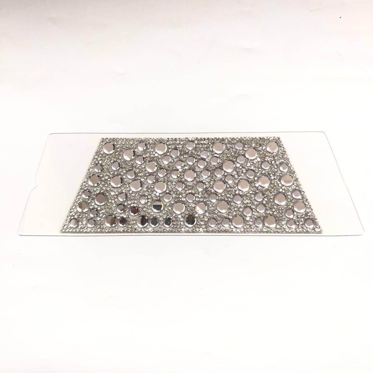 Breathable Mesh Rhinestone Women Upper - Lightweight PU Knitted Diamond Heat-Pressed Sandal Material - Image 4