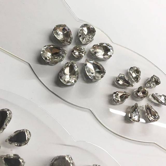 High-Quality Fashion Upper TPU Decoration Shoe Clips for Female Work Sandals Slippers with Rhinestones Drill Shoe Vamp - Image 7