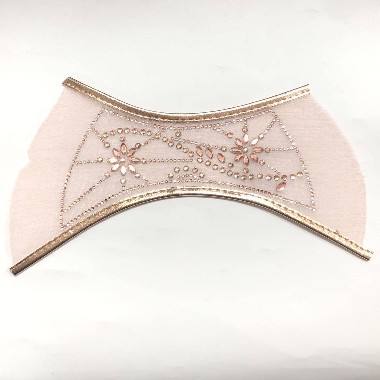 High Quality Handmade Semi-Finished Shoe Uppers, Mesh Composite Polyester Woven Rope Material for Sandals & Slippers - Image 4