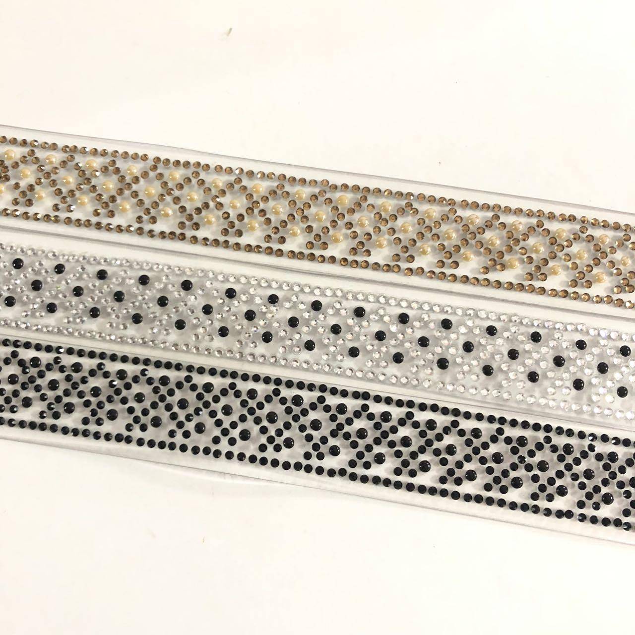 PU Materials Woman's Semi-Finished Sandal Pretty Pearls Diamonds Rhinestones Sew-On Slipper Roman Summer - Image 3