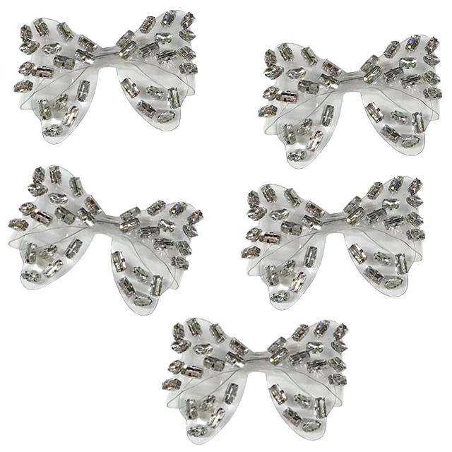 Hot Sale Rhinestone Shoes Upper Lady Sandals ForShoes Upper Trimming Welt Ornament - Image 5