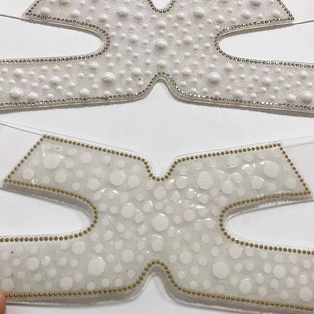 Sandal Decoration Rhinestone Glass Upper High Heel Accessories Transparent Tpu Shoe Materials Factory Direct Sales - Image 5