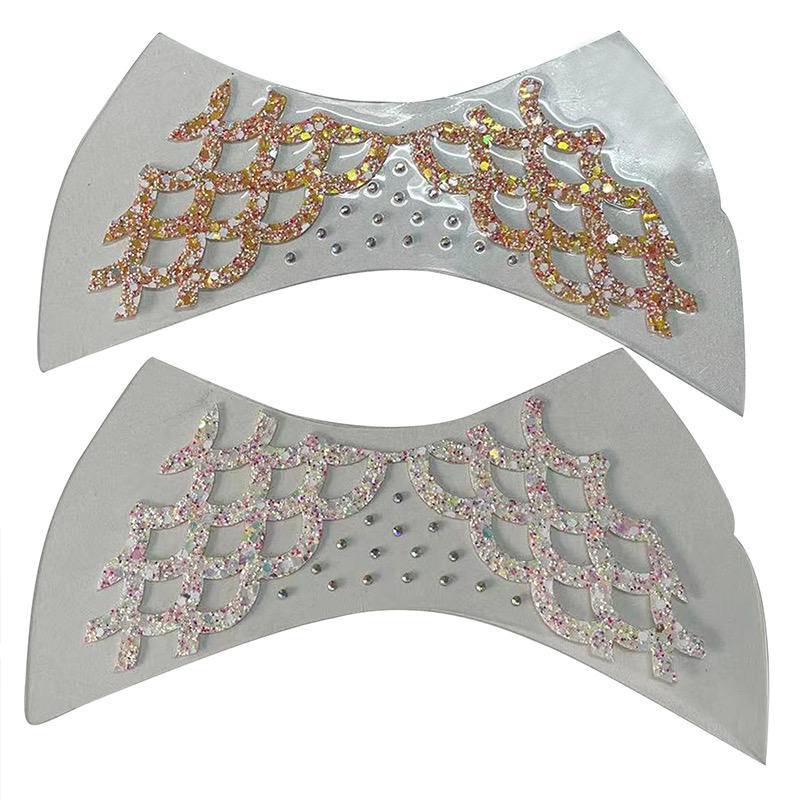 Rhinestone Glass TPU Nailed Shoe Upper Slippers and High Heels Shoe Ornament Shoe Materials Accessories - Image 6