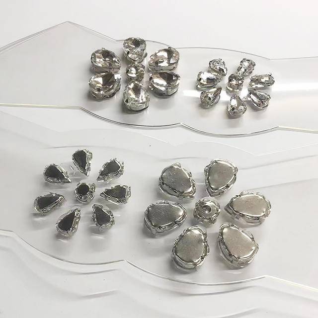 High-Quality Fashion Upper TPU Decoration Shoe Clips for Female Work Sandals Slippers with Rhinestones Drill Shoe Vamp - Image 2