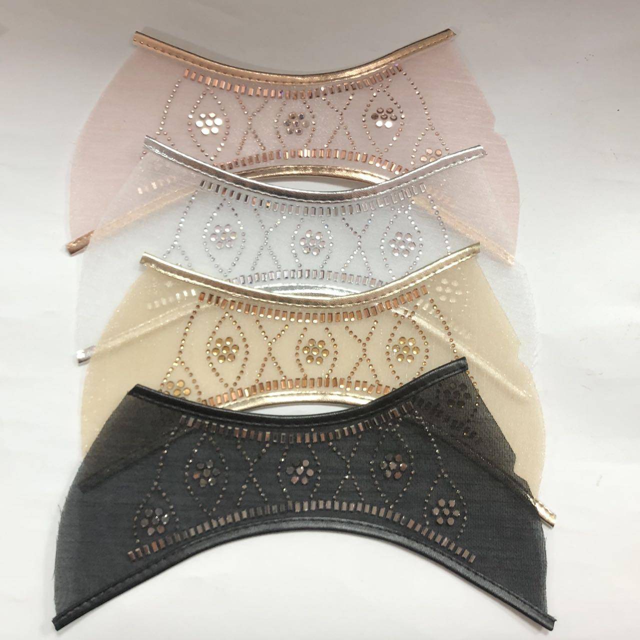 Semi-finished Upper Sandals Slippers Top Surface Mesh Yarn Shoe Accessories Manufacturers Direct Supply