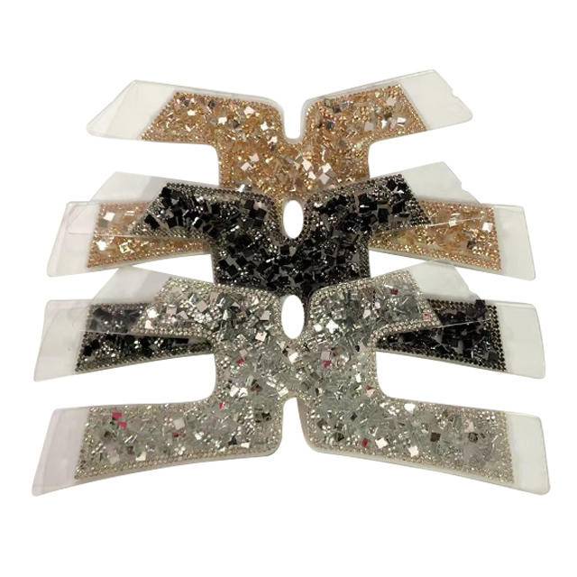 Wholesale Shoe Buckle Metal Women's Sandals Upper Decorative Rhinestone Accessories