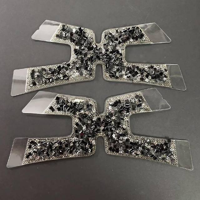 Wholesale Shoe Buckle Metal Women's Sandals Upper Decorative Rhinestone Accessories - Image 4