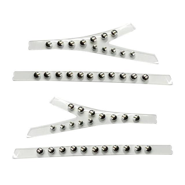 TPU Upper Breathable Women's Shoes with Rhinestone Strip and Crystal Hotfix Accessories for Footwear - Image 6