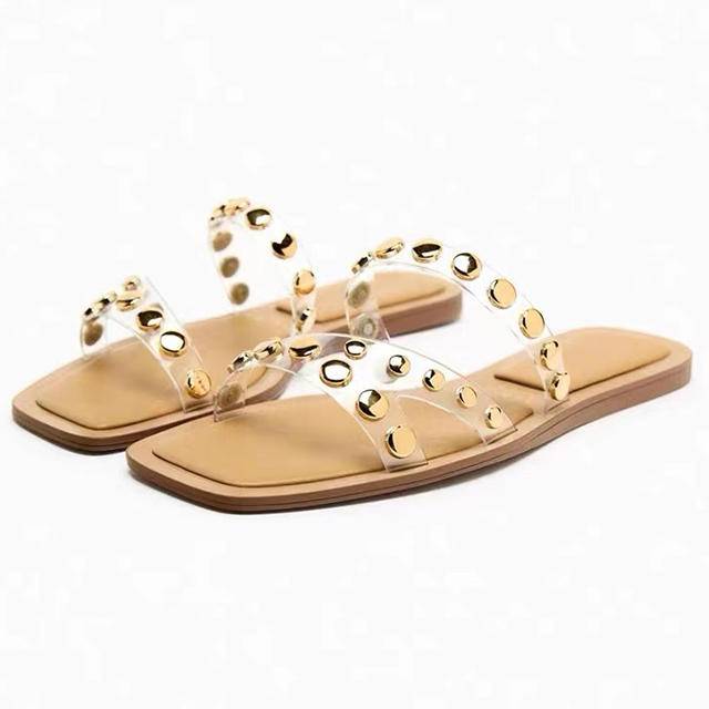 TPU Upper Breathable Women's Shoes with Rhinestone Strip and Crystal Hotfix Accessories for Footwear - Image 5