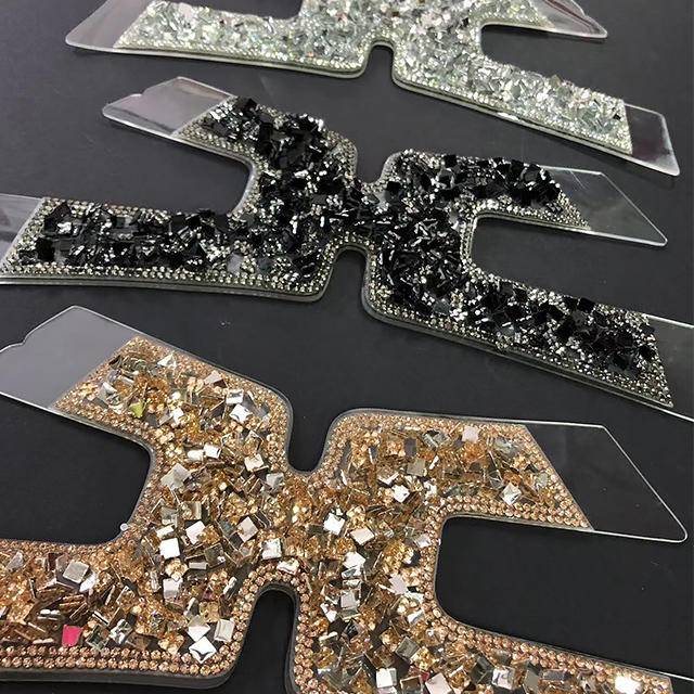 Wholesale Shoe Buckle Metal Women's Sandals Upper Decorative Rhinestone Accessories - Image 2