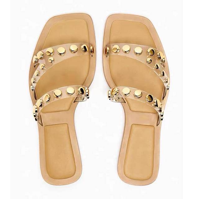 TPU Upper Breathable Women's Shoes with Rhinestone Strip and Crystal Hotfix Accessories for Footwear - Image 3