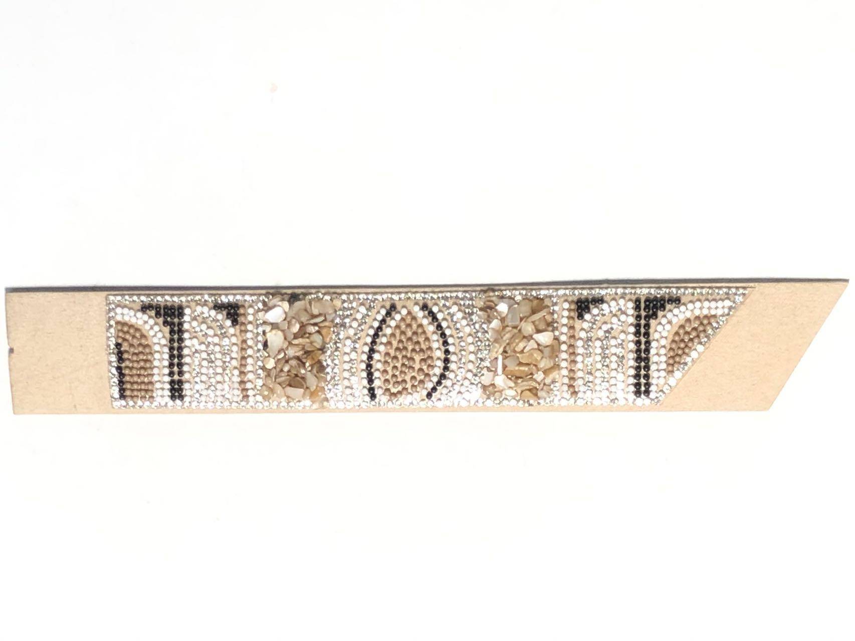 New Trendy Ethnic Style Multi-Element Rhinestone Bead Cold Slippers Semi-Finished Shoe Uppers with Stylish Decoration - Image 6