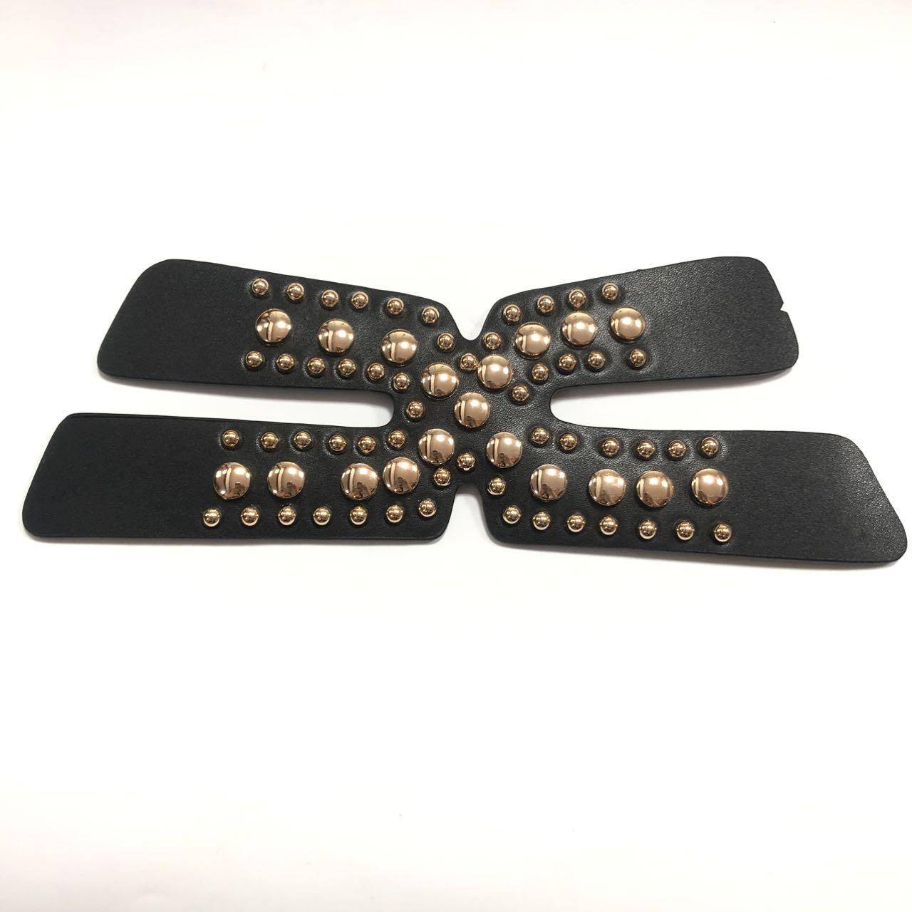High Quality PU Transparent Nail Women's Decoration Rhinestone & CHARM Fashionable Shoe Uppers - Image 7