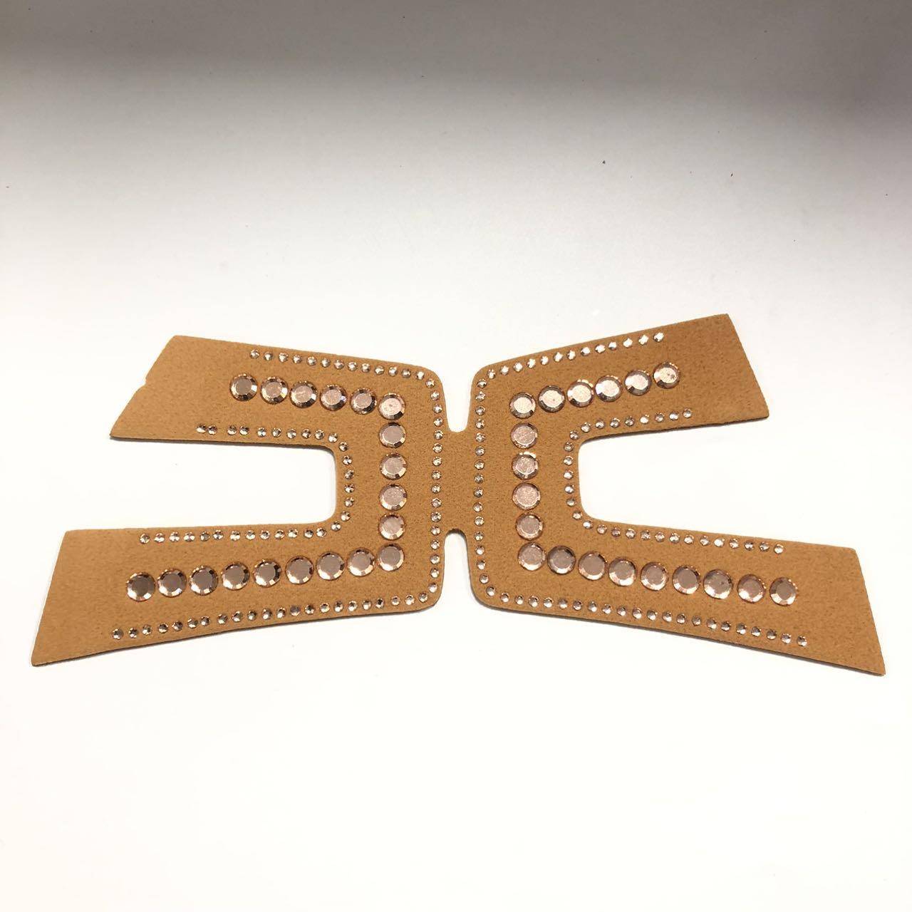 Hot Selling Sandal Shoe Upper with Crystal and Diamonds for Woman Sandal Slipper Accessories - Image 6
