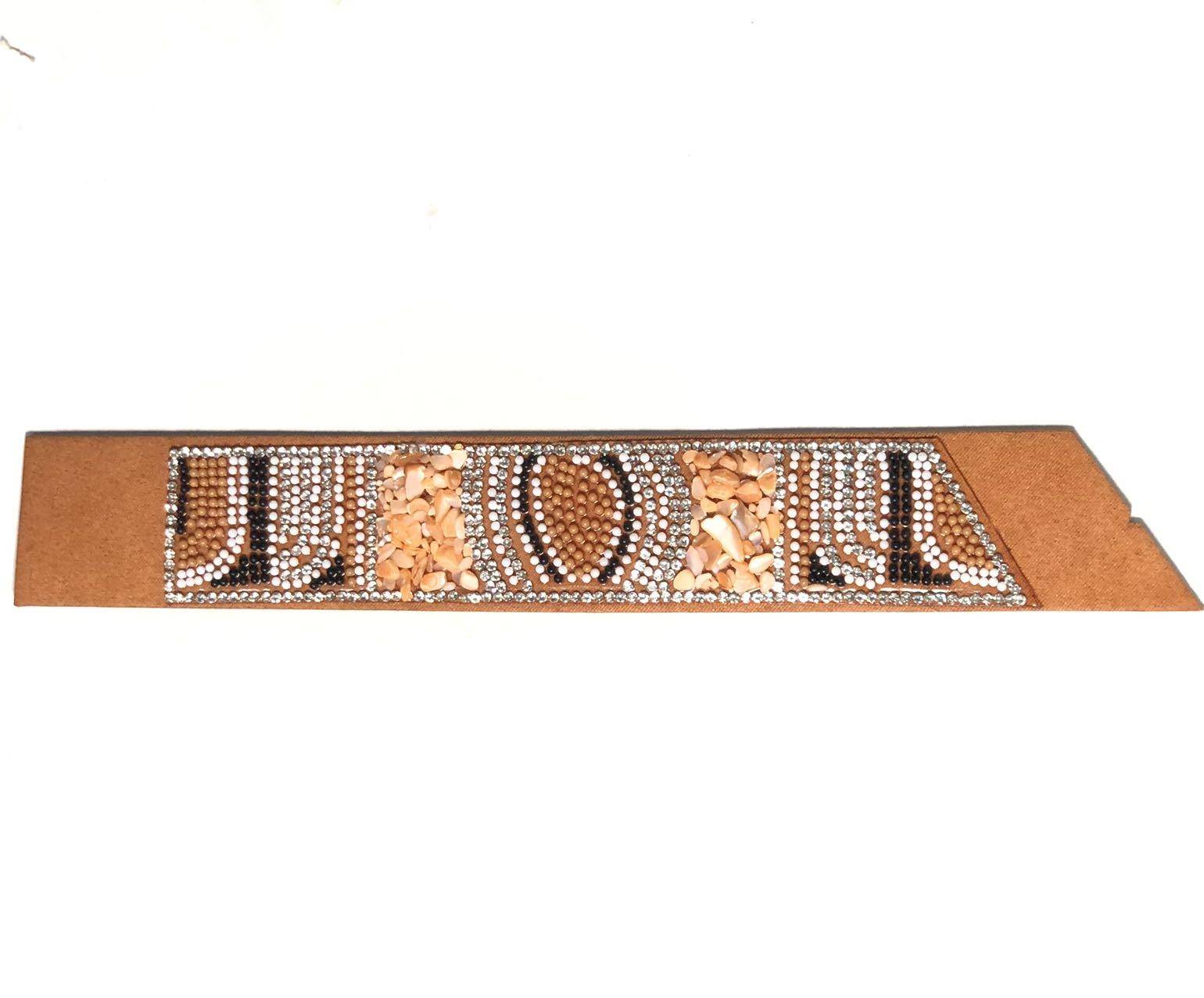 New Trendy Ethnic Style Multi-Element Rhinestone Bead Cold Slippers Semi-Finished Shoe Uppers with Stylish Decoration - Image 5