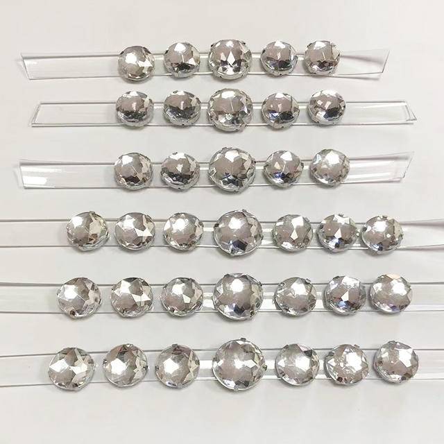 Custom Rhinestone Appliques Rhinestone Badge for Shoe Decoration Crystal Applique for Shoe - Image 5