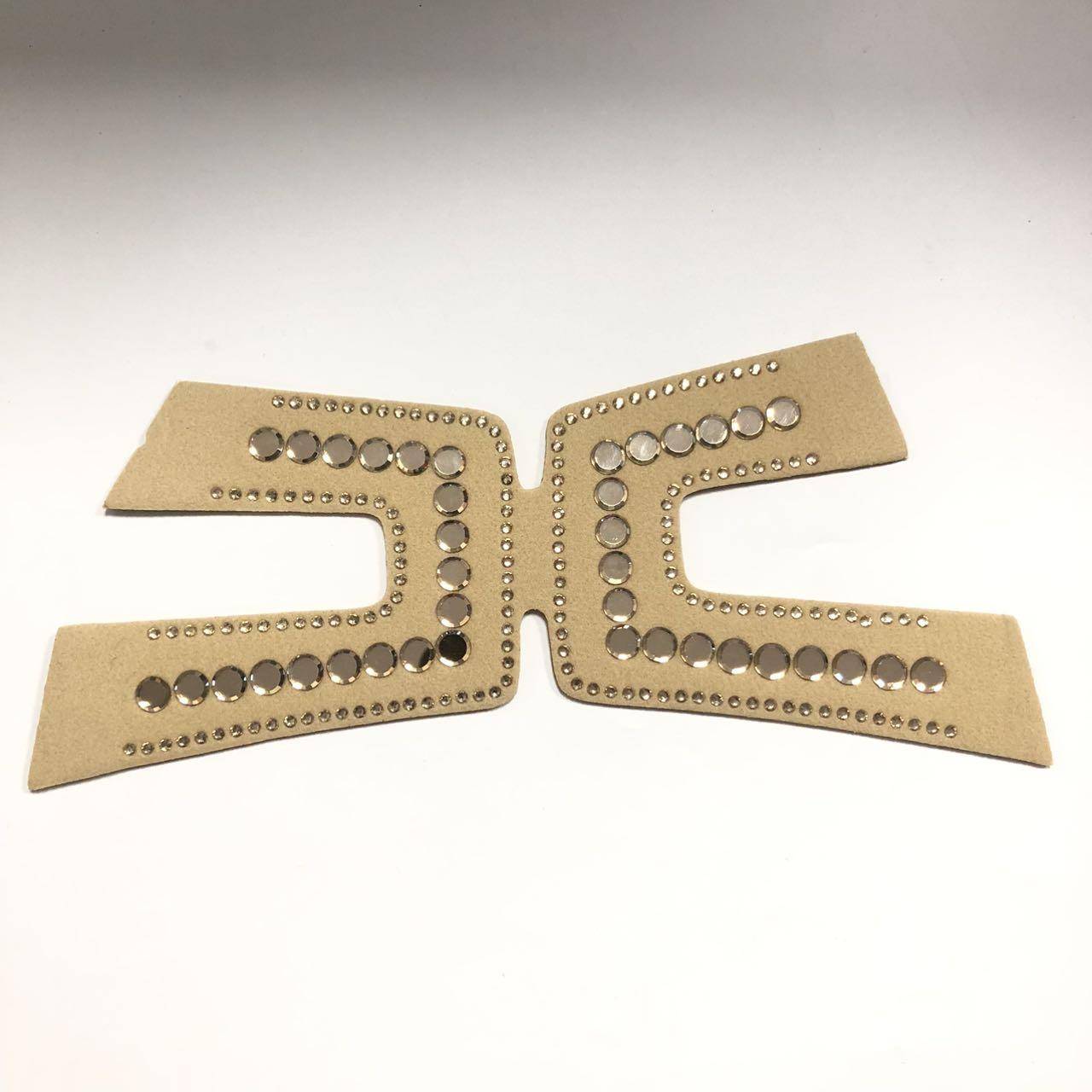 Hot Selling Sandal Shoe Upper with Crystal and Diamonds for Woman Sandal Slipper Accessories - Image 4
