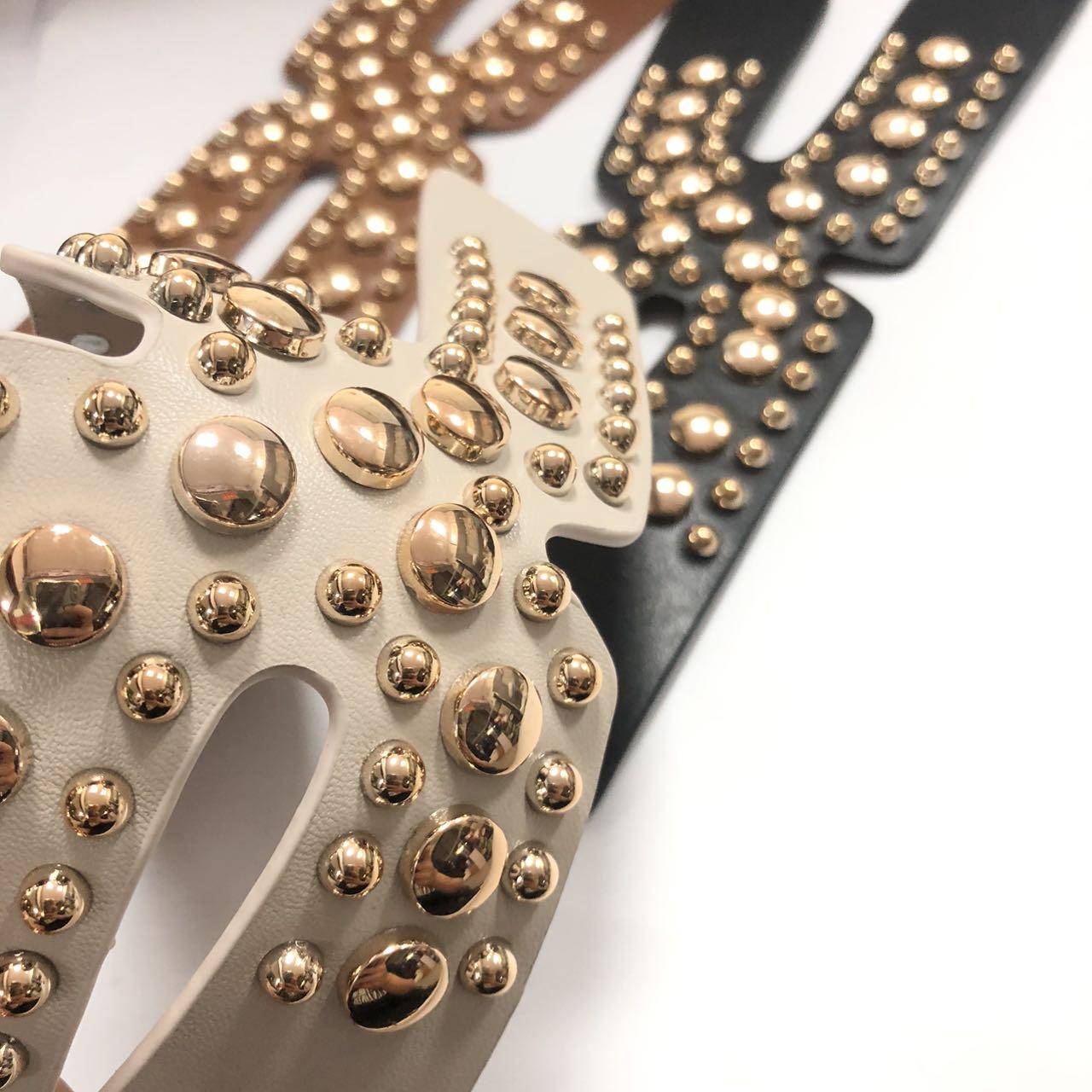 High Quality PU Transparent Nail Women's Decoration Rhinestone & CHARM Fashionable Shoe Uppers - Image 4