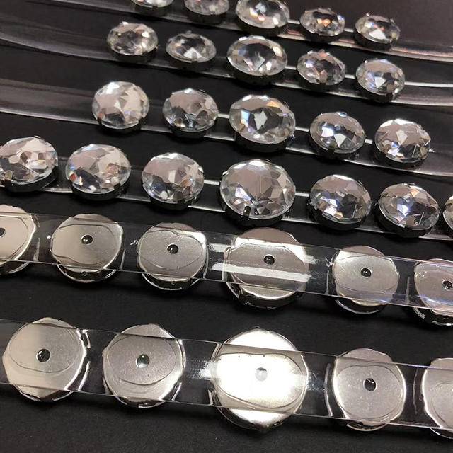 Custom Rhinestone Appliques Rhinestone Badge for Shoe Decoration Crystal Applique for Shoe - Image 4