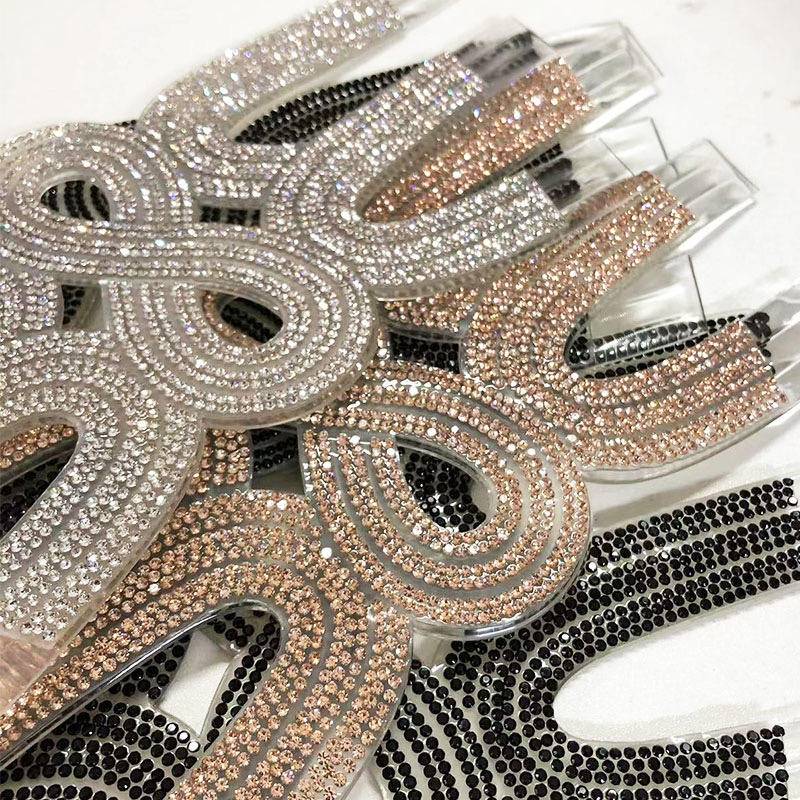 Custom Color & Logo Women's High Heel Shoe Upper Ornament for Festive Christmas Shoes-Shoe Parts - Image 3