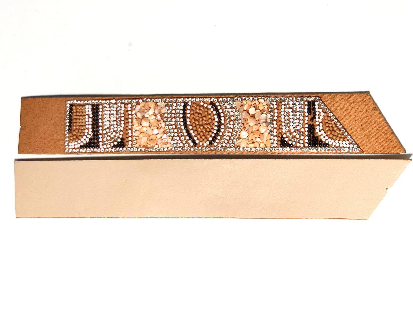 New Trendy Ethnic Style Multi-Element Rhinestone Bead Cold Slippers Semi-Finished Shoe Uppers with Stylish Decoration - Image 2
