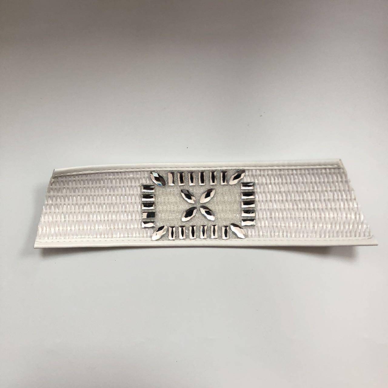 Custom Semi-finished Breathable Leather Rhinestone Stabilizing Shoe Upper Accessories for Women's Open-toed Sandals Shoe Parts - Image 5