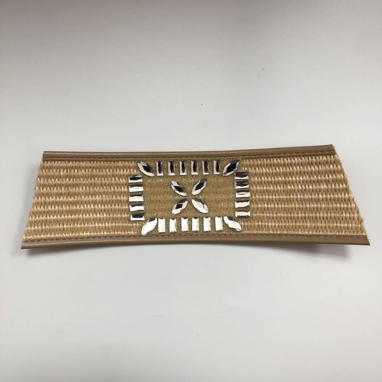 Custom Semi-finished Breathable Leather Rhinestone Stabilizing Shoe Upper Accessories for Women's Open-toed Sandals Shoe Parts - Image 3
