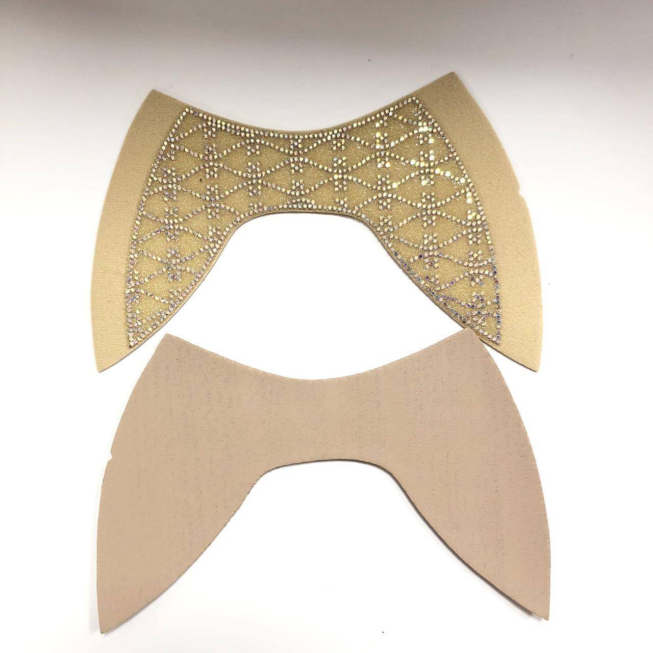 Hot Sales New Trend Girl Sandals Vamp Rhinestone Rope Trimming Welt for Lady Shoes Sandal Upper - Image 2