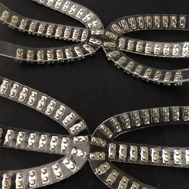 Sandals Shoes Flower Shoe Material Transparent Tpu Rhinestone Upper High Heel Decoration Accessory Factory Direct Sales - Image 3