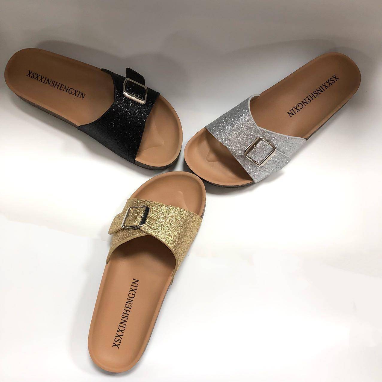 Black Shoes Upper Buckle Fix on Sandal Shoes As Decoration Hot Selling - Image 2