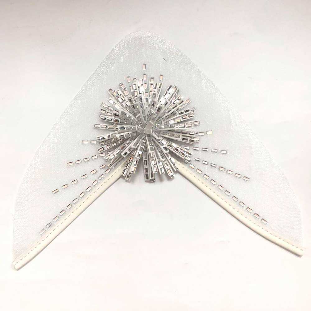Wholesale Hotfix Rhinestone Mesh Fabric – Crystal Embellished Shoe Upper Material for DIY Footwear & Sandals - Image 6