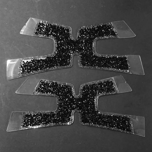 Rhinestone Glass TPU Nailed Shoe Upper Slippers and High Heels Shoe Ornament Shoe Materials Accessories - Image 7