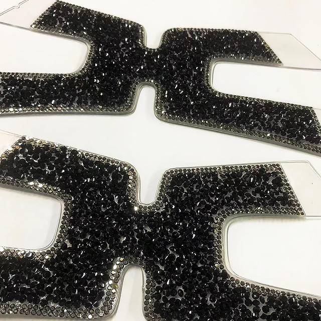 Rhinestone Glass TPU Nailed Shoe Upper Slippers and High Heels Shoe Ornament Shoe Materials Accessories - Image 3