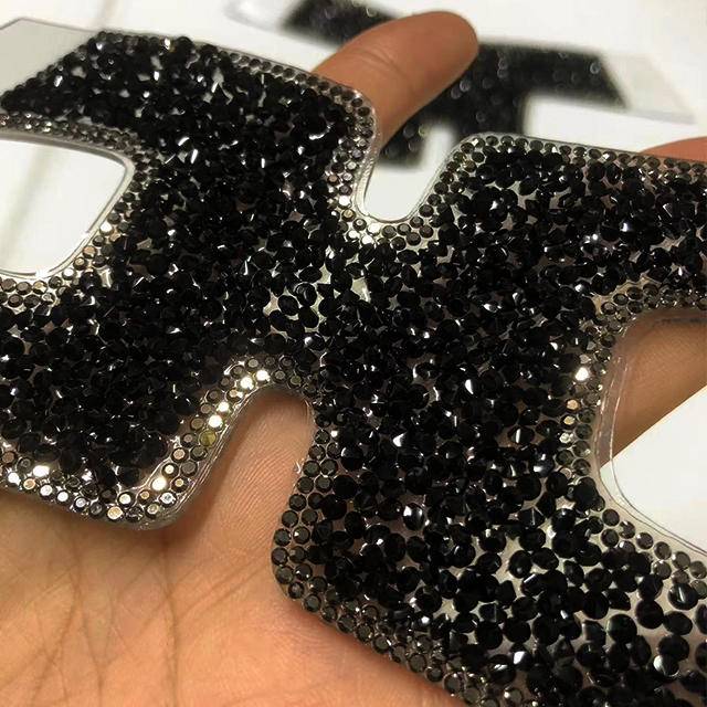 Rhinestone Glass TPU Nailed Shoe Upper Slippers and High Heels Shoe Ornament Shoe Materials Accessories - Image 2