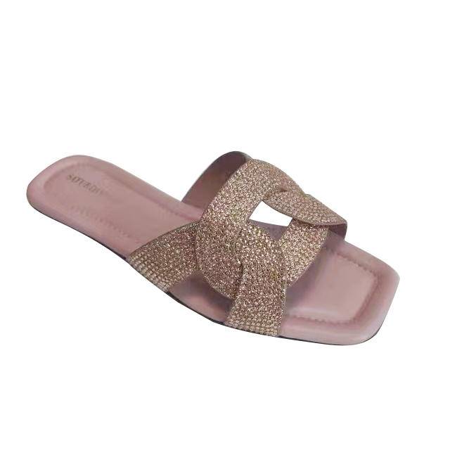 Rhinestone Decoration Hot-Fix Upper Slipper Sandal Casual Shoes Accessories Semi-Finished Products Manufacturer Wholesale - Image 6