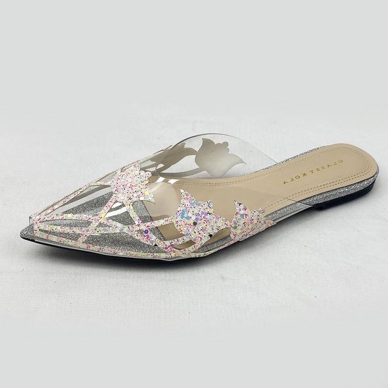 Rhinestone Glass TPU Nailed Shoe Upper Slippers and High Heels Shoe Ornament Shoe Materials Accessories - Image 7