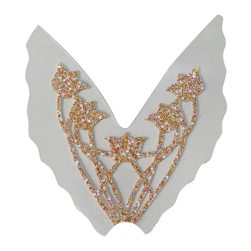 Rhinestone Glass TPU Nailed Shoe Upper Slippers and High Heels Shoe Ornament Shoe Materials Accessories - Image 2