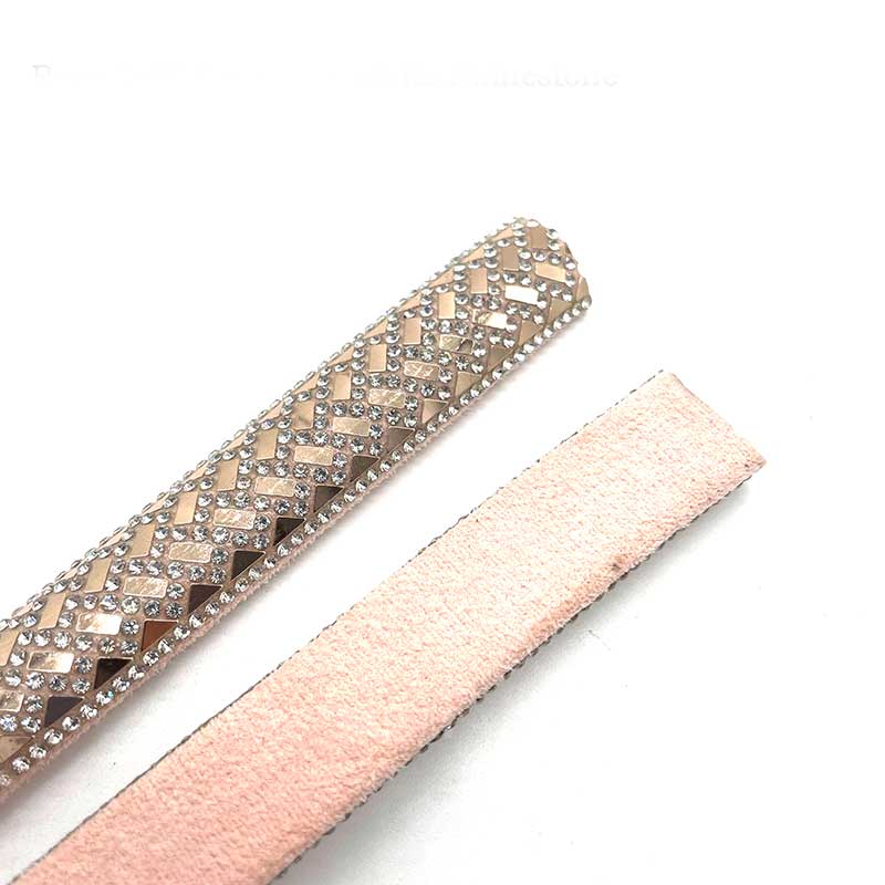 Square Mix Rhinestone Hotfix Strip – for Heels, Sandals, Apparel & Bags Wholesale - Image 2