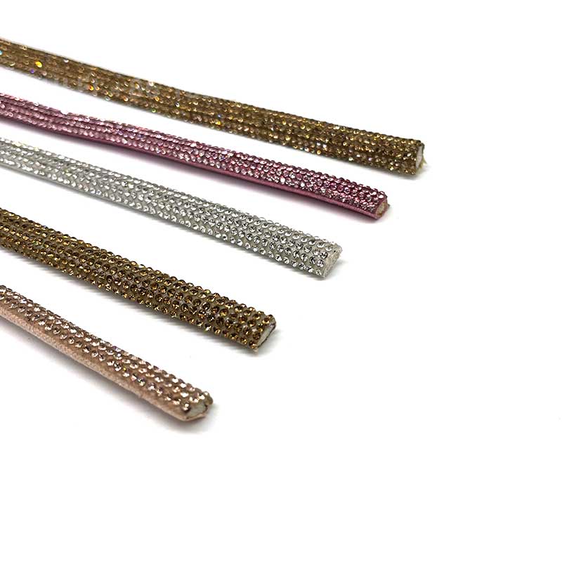 Multi-Row Colorful Rhinestone Hotfix Strip – for Heels, Sandals, Apparel & Bags Wholesale - Image 3