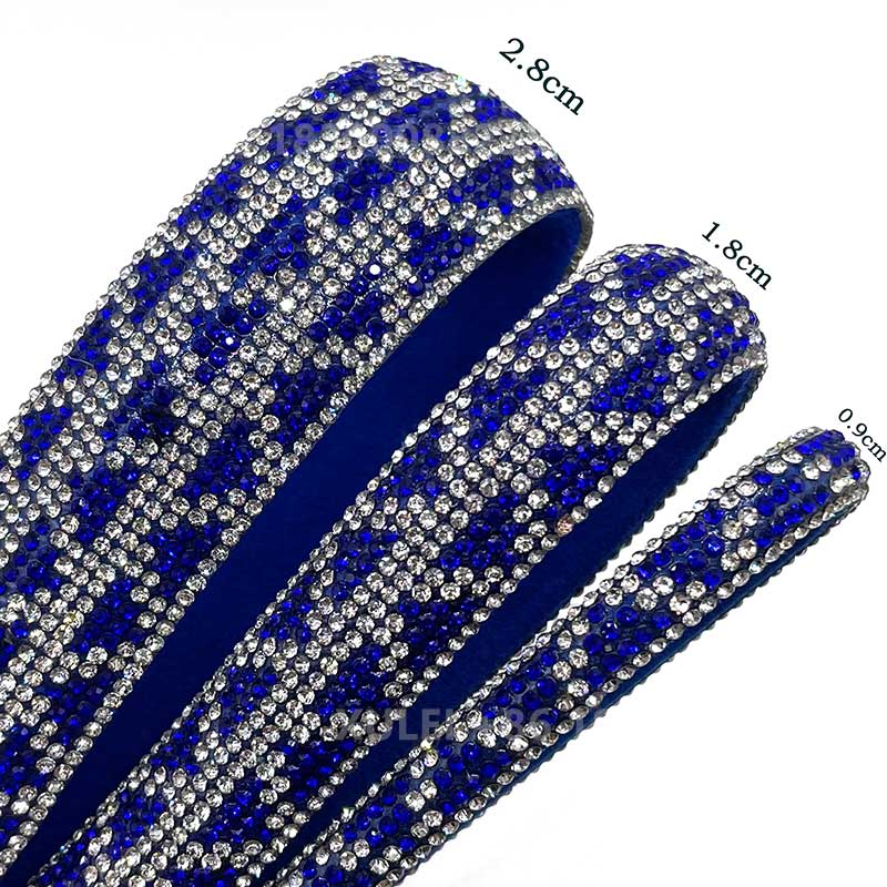 Square Rhinestone Hotfix Self-Adhesive Trim – Sparkly Diamond Tape for Shoes, Bags & DIY Wholesale - Image 3