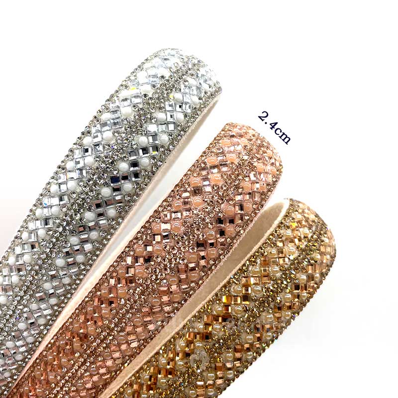 Square Rhinestone Hotfix Self-Adhesive Trim – Sparkly Diamond Tape for Shoes, Bags & DIY Wholesale - Image 7